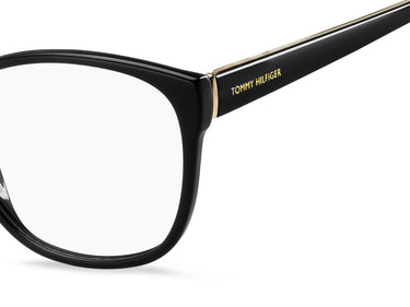 Premium Women Tommy Hilfiger Eyeglasses: TH 1780 : Black - SpecSMART Eye Clinic (Zoom View)